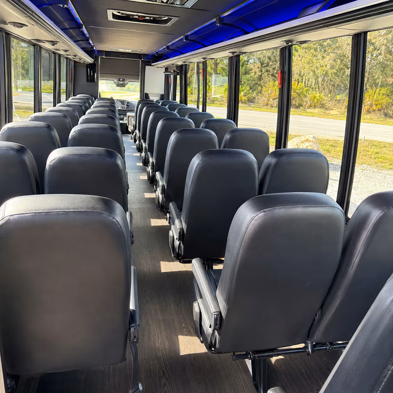 rancho cucamonga airport transportation onboard seating