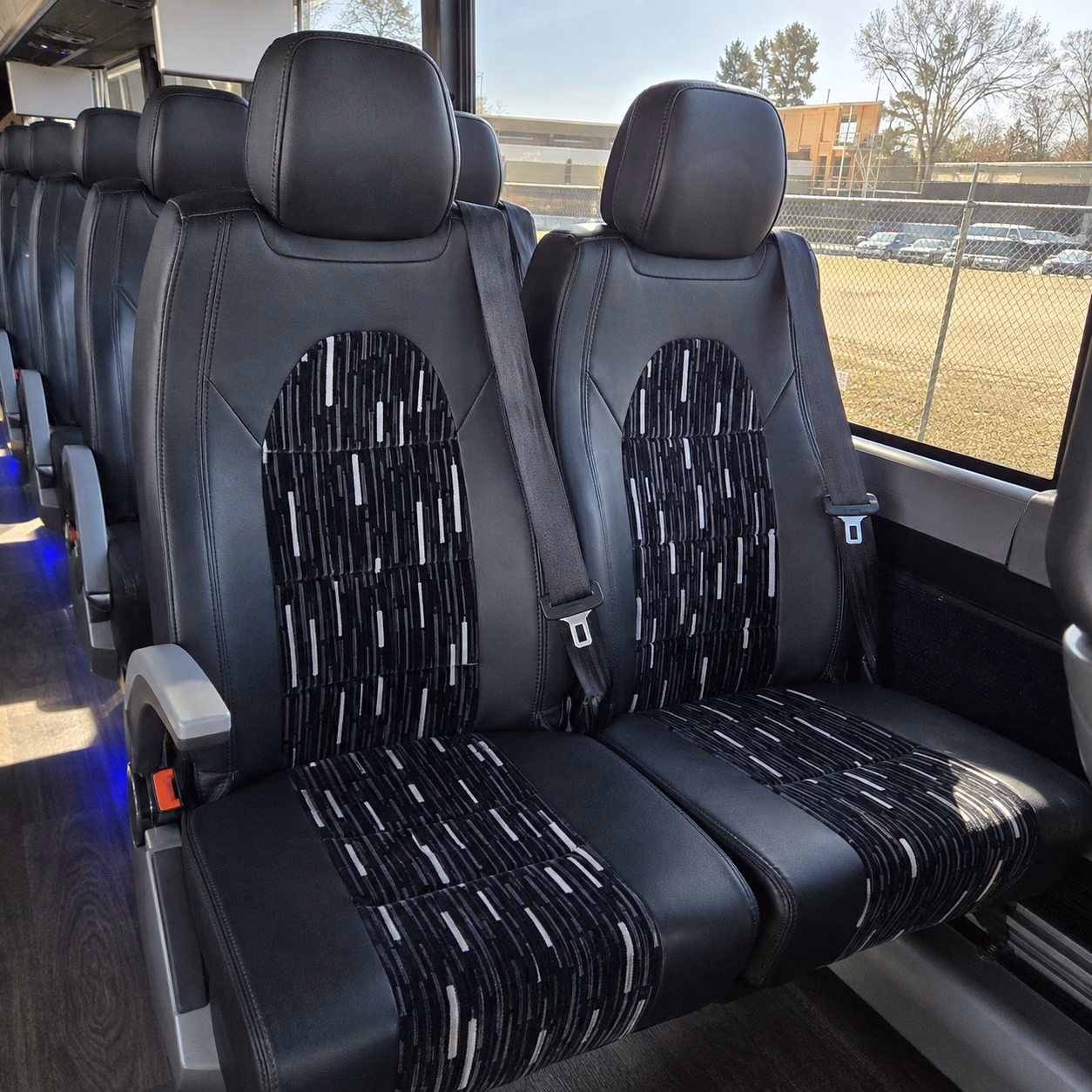 rancho cucamonga charter bus services interior