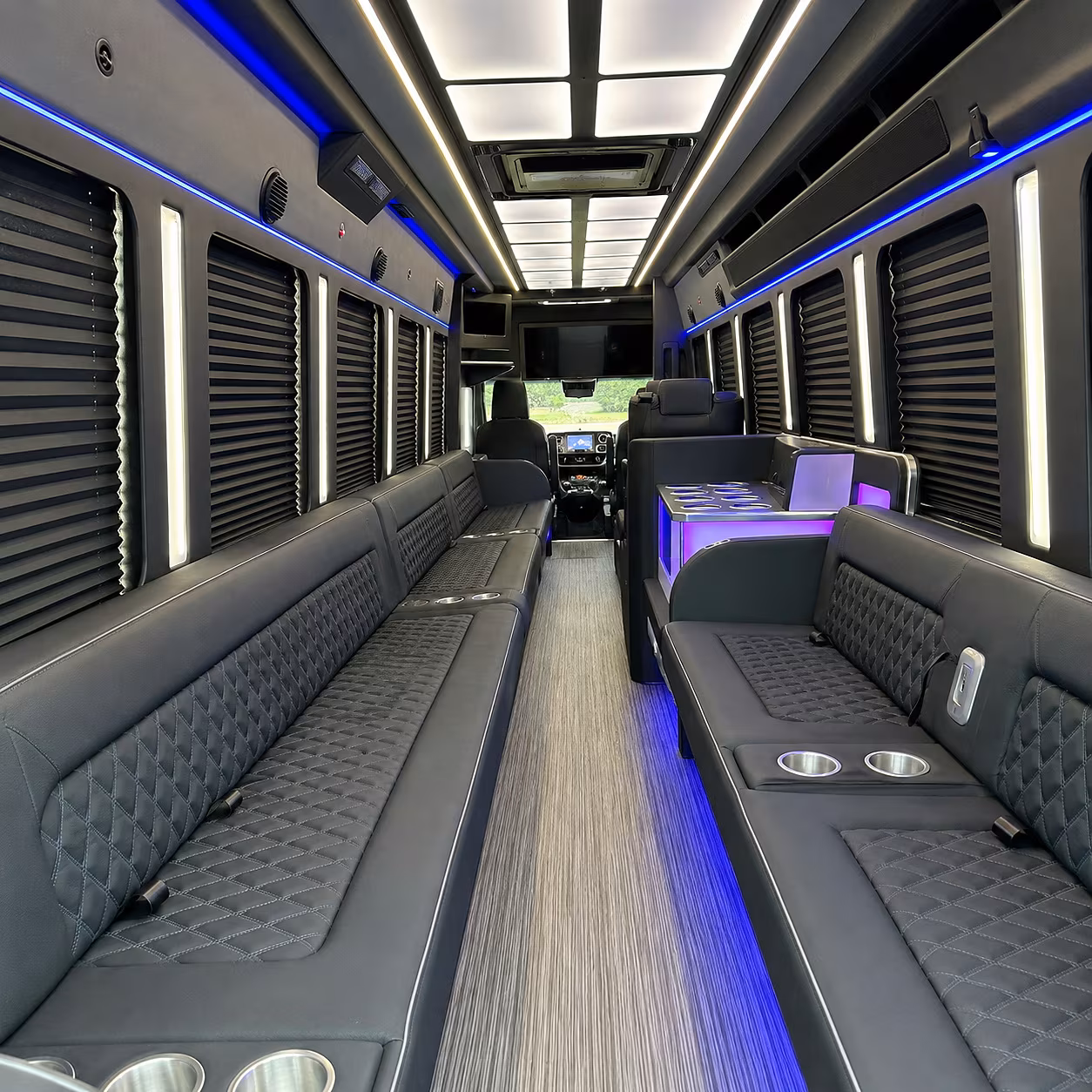 rancho cucamonga party bus rentals inside